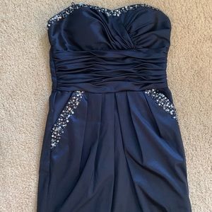 Strapless Mini Dress